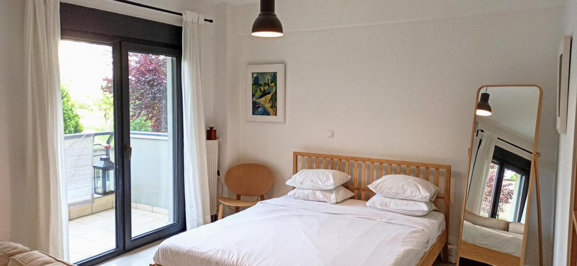 Grand Getaway Suite 300Mts From The Beach Peraía 外观 照片